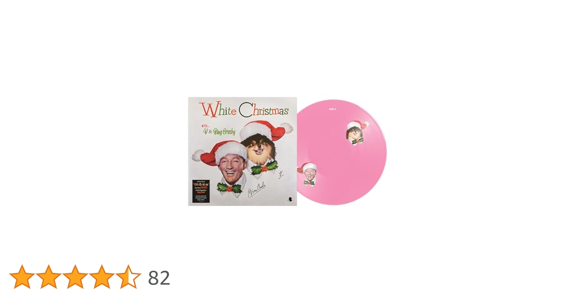 洋楽 White Christmas with V & Bing Crosby LP V x BING CROSBY - WHITE CHRISTMAS (LP)